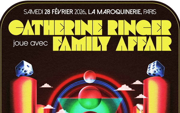 10.03.2026 | Affiche officielle Catherine Ringer par LIORZH