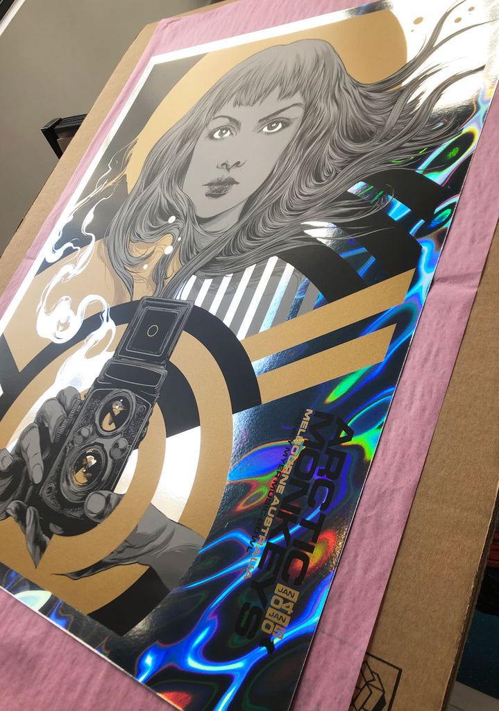 Arctic Monkeys (Melbourne 2023) Gold | Foil Edition