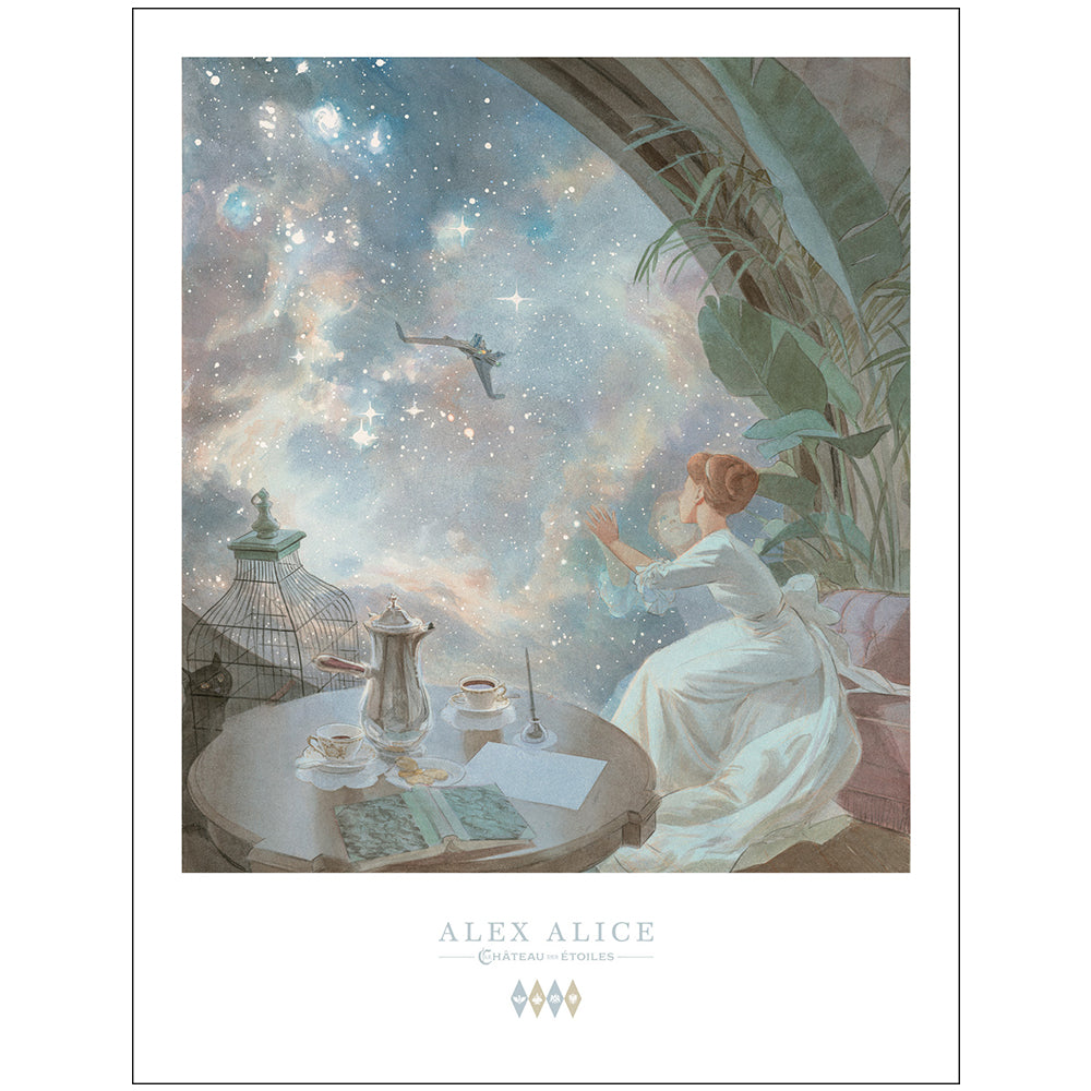 5 tirages d'art + dessin d'Alex Alice  - TIMED EDITION -