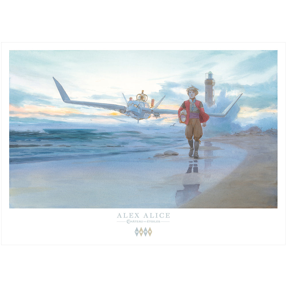 5 tirages d'art + dessin d'Alex Alice  - TIMED EDITION -