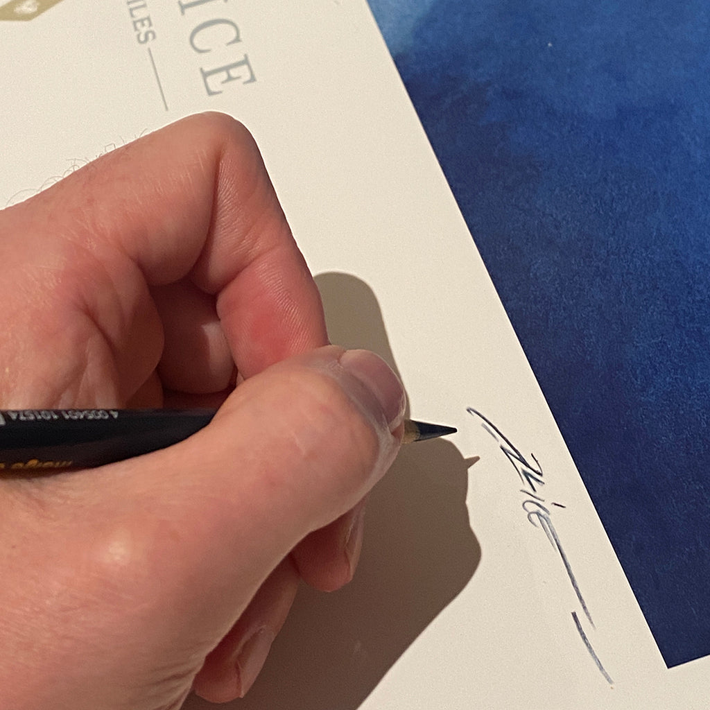 5 tirages d'art + dessin d'Alex Alice  - TIMED EDITION -