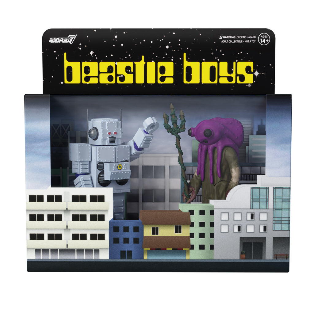 Beastie Boys - Robot + Squid Monster (Intergalactic) - 2 x Figurines