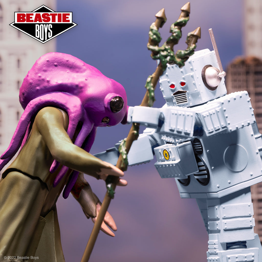 Beastie Boys - Robot + Squid Monster (Intergalactic) - 2 x Figurines