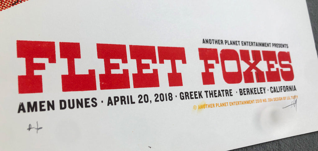 Fleet Foxes (Berkeley 2018)