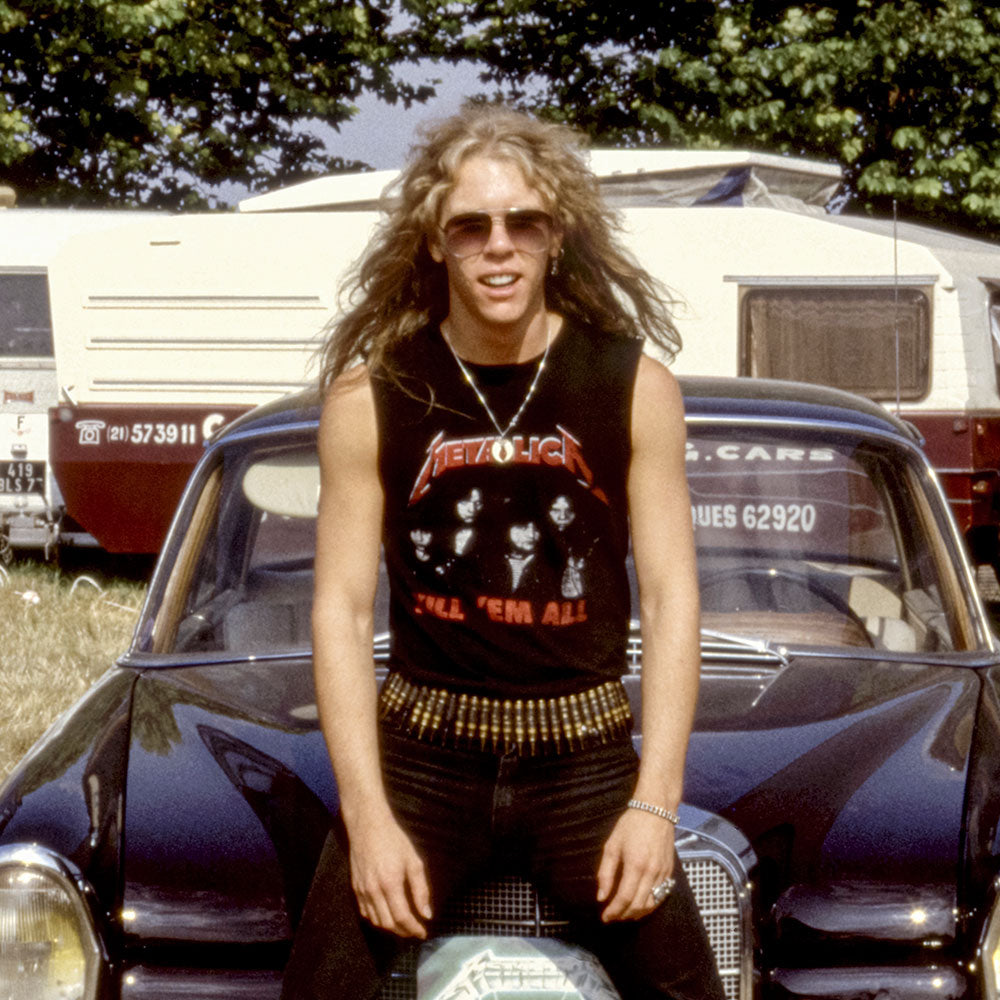 James Hetfield (Metallica) Paris 1984