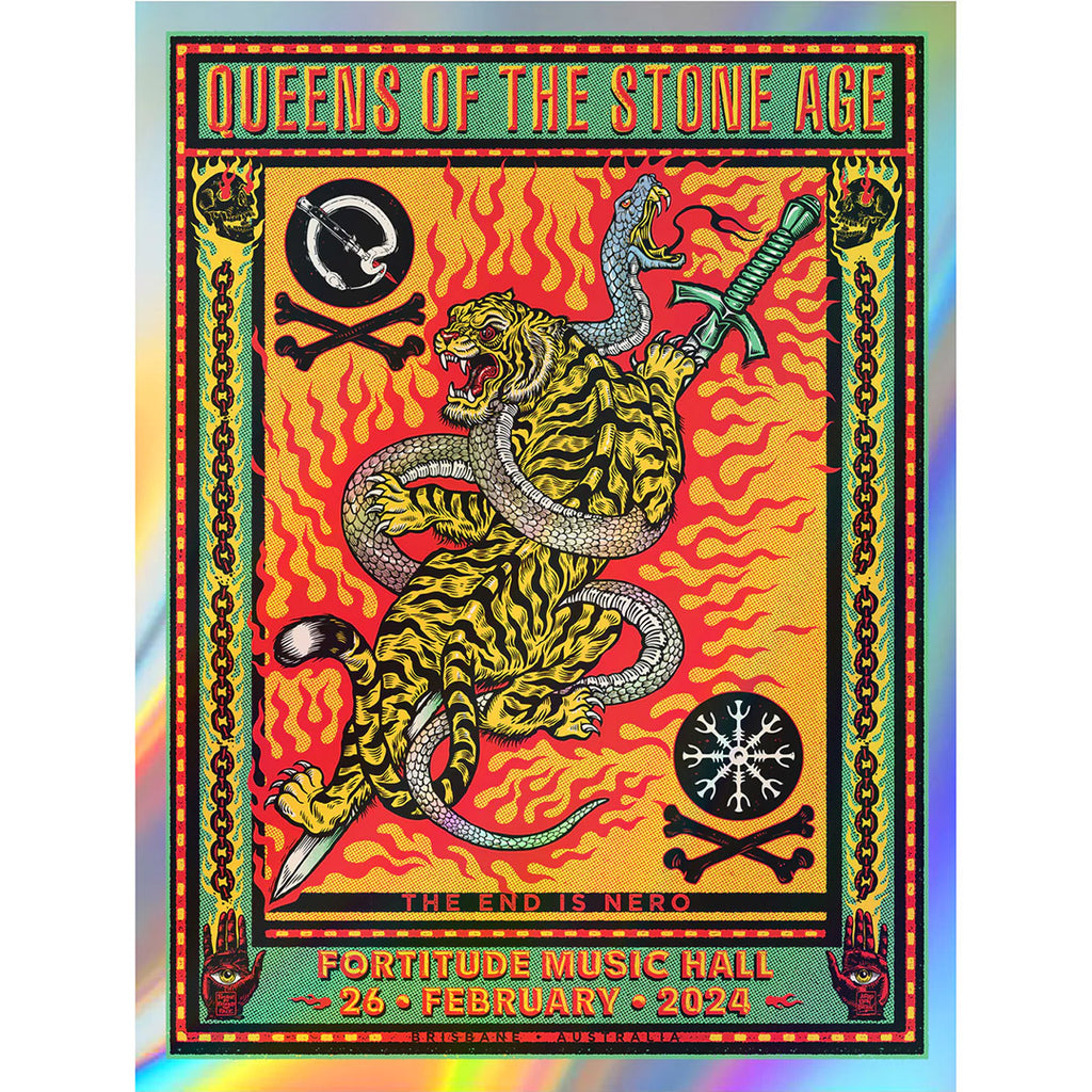 Queens of the Stone Age (Brisbane 2024) Foil Edition
