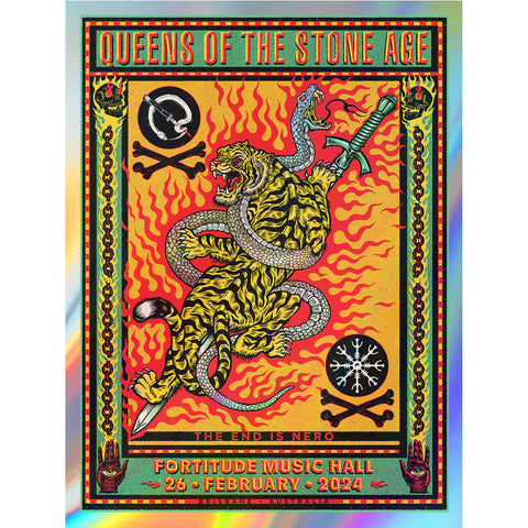 Queens of the Stone Age (Brisbane 2024) Foil Edition