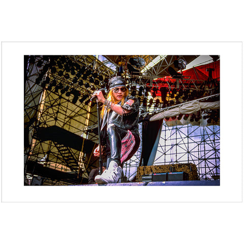 Axl Rose (Guns N' Roses), festival Monsters of Rock (UK), 1988