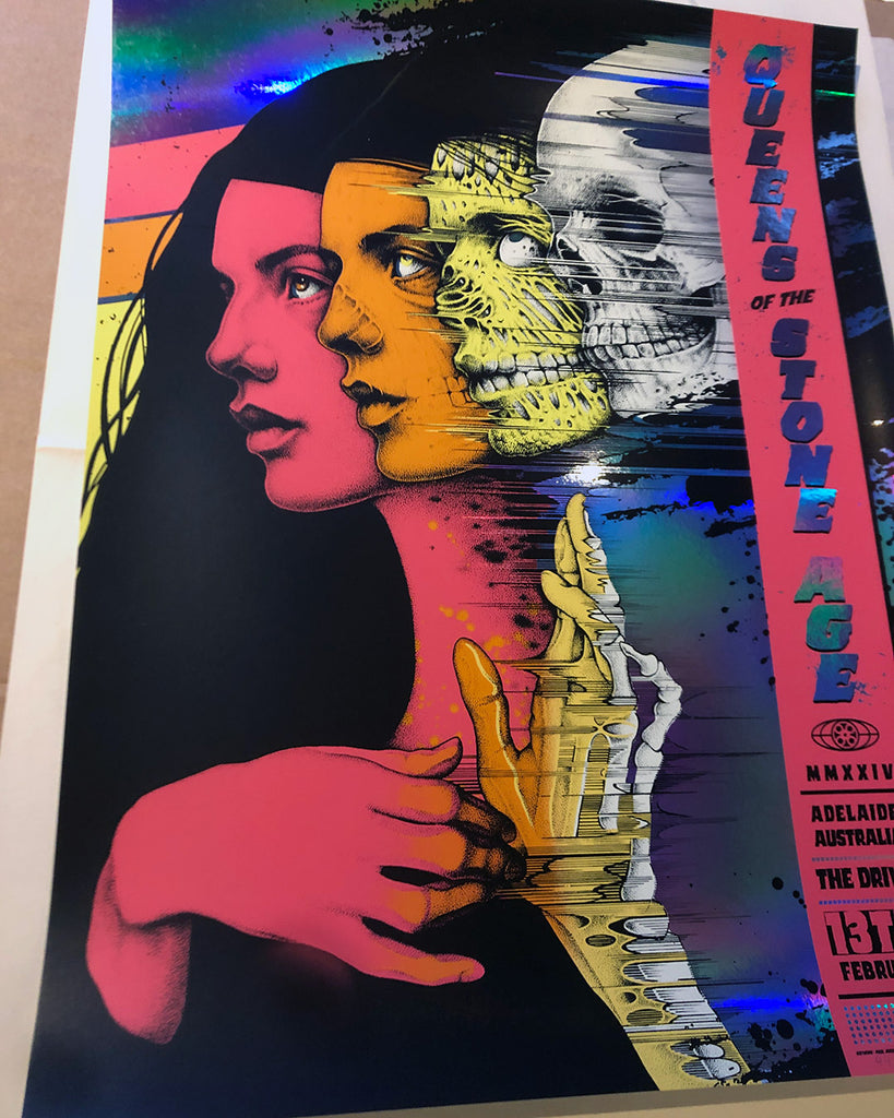 Queens of the Stone Age (Adelaide 2024) Foil Edition