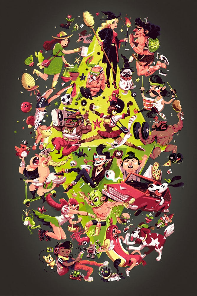 Les Sims "Crisscross Cheers", Manuel Kilger - French Paper Art Club