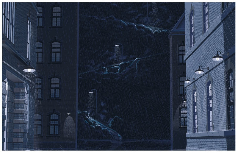 SHUTTER ISLAND, Laurent Durieux - French Paper Art Club