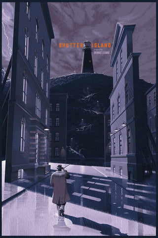 SHUTTER ISLAND (Variant), Laurent Durieux - French Paper Art Club