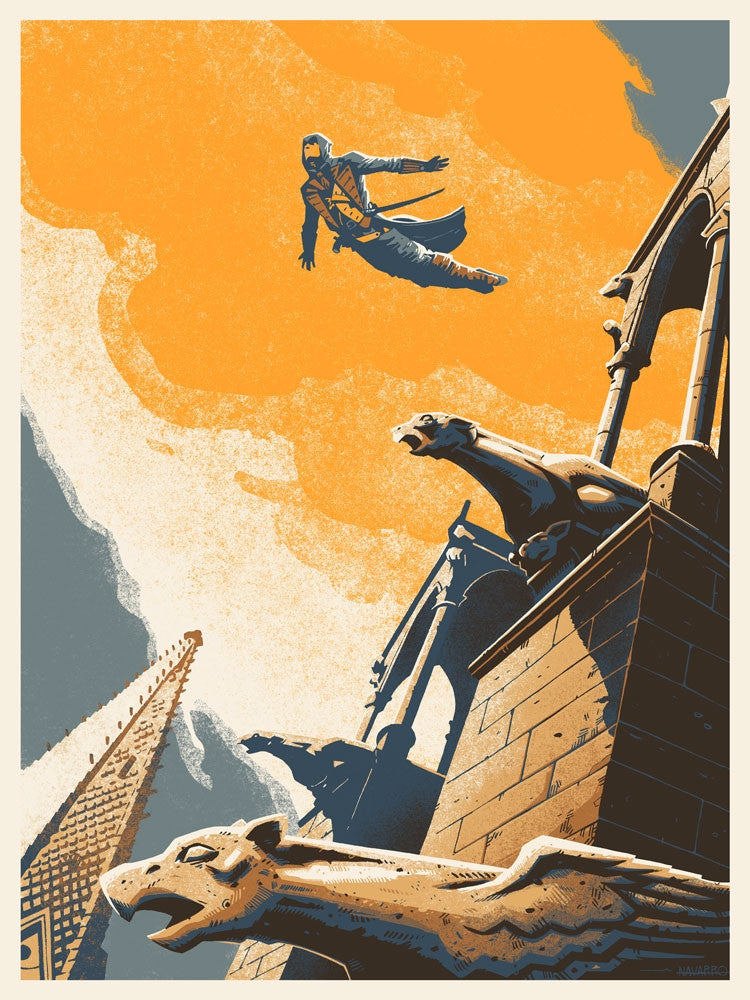 LEAP OF FAITH (Assassin's Creed Unity), Coke Navarro - French Paper Art Club