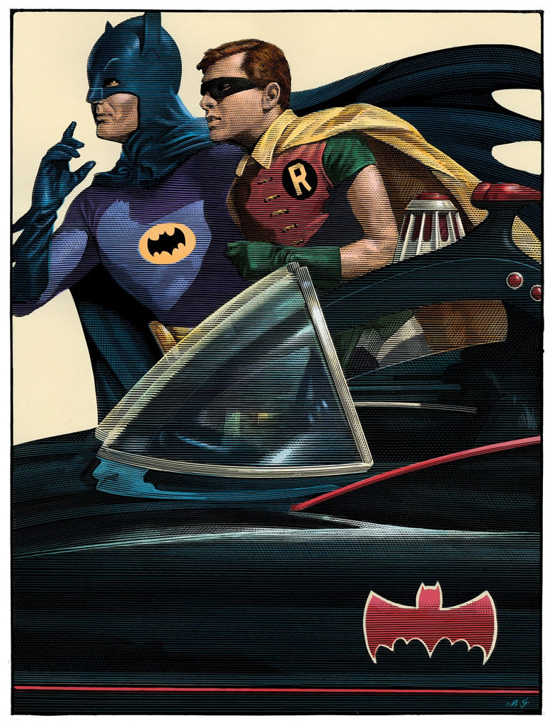 BATMAN 66', Mark Summers - French Paper Art Club