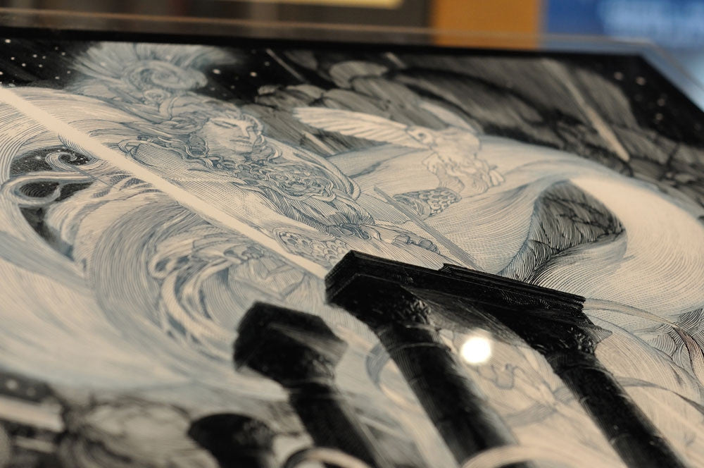 THE BLESSING OF ATHENA (Wonder Woman) - Plexiglas Special Edition, Nicolas Delort - French Paper Art Club