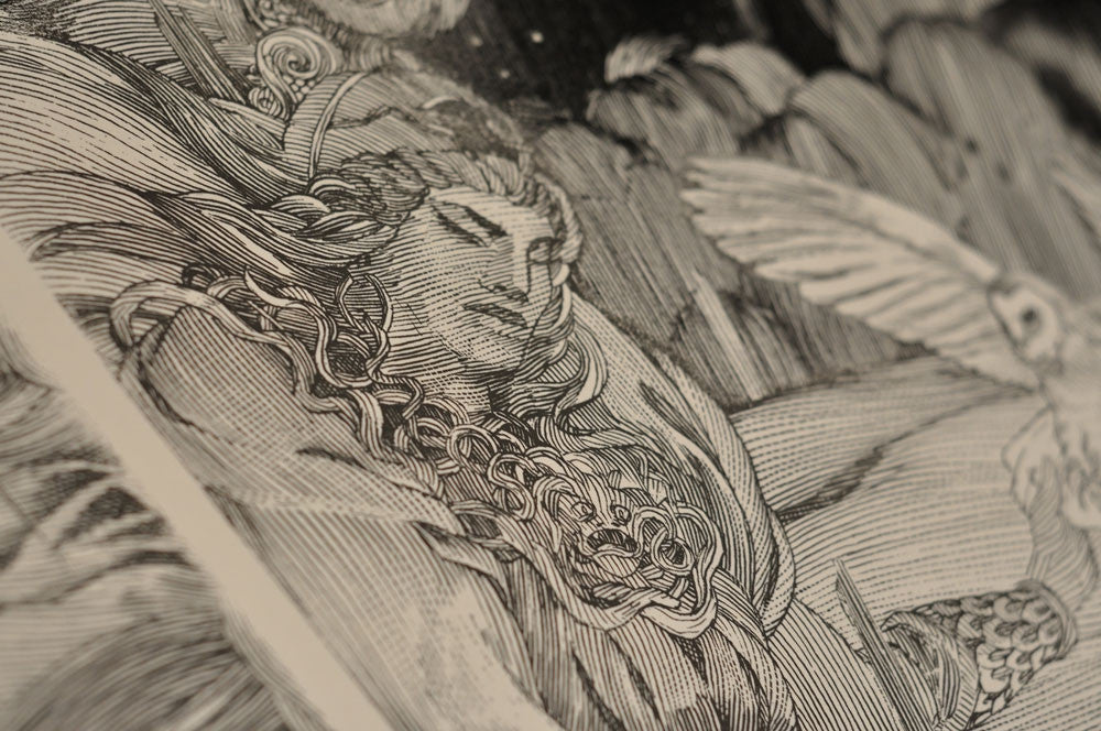 THE BLESSING OF ATHENA (Wonder Woman), Nicolas Delort - French Paper Art Club