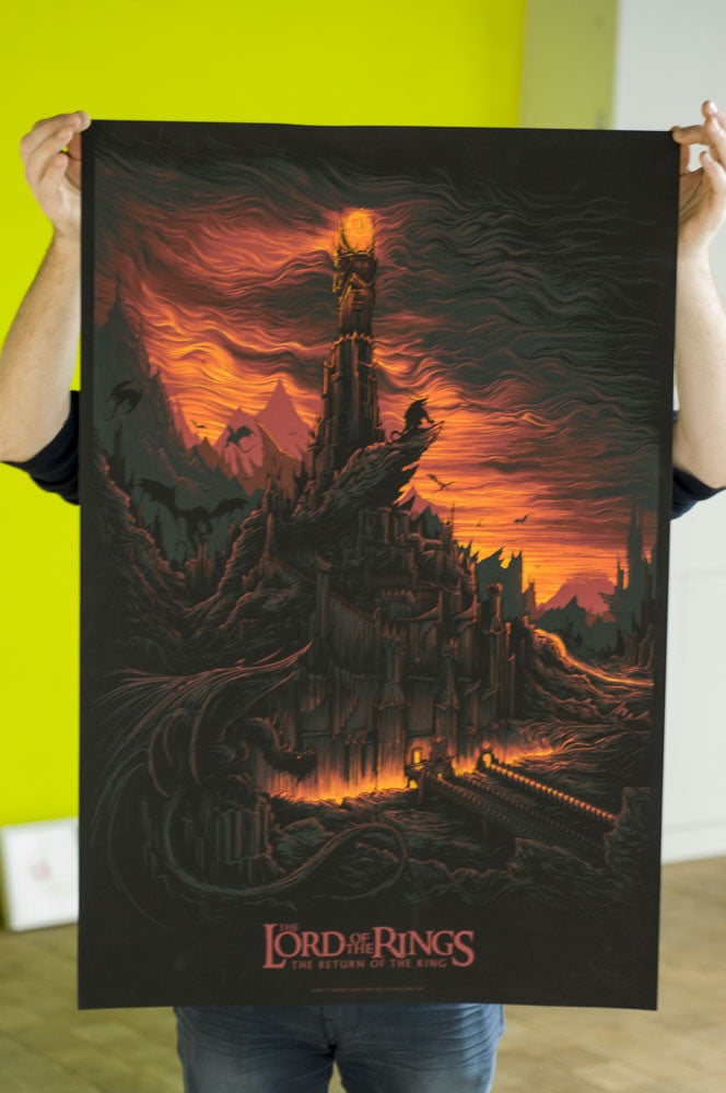 LE RETOUR DU ROI (Le Seigneur des Anneaux), Dan Mumford - French Paper Art Club