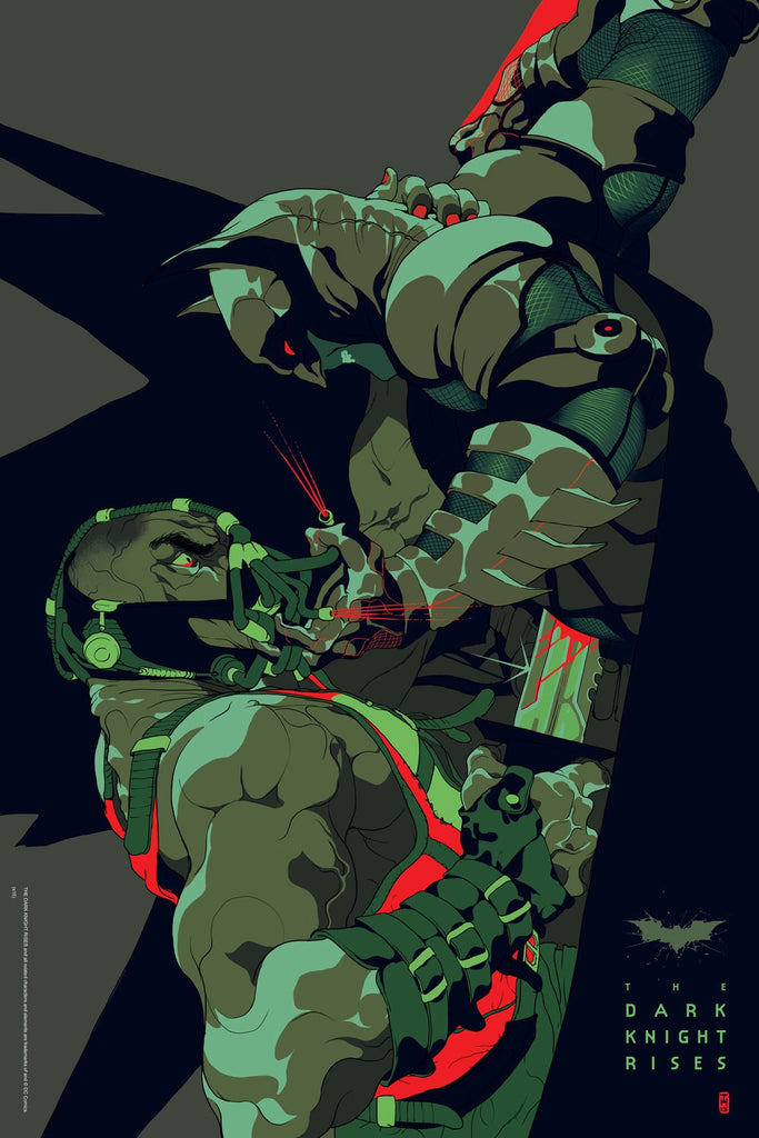 THE DARK KNIGHT RISES, Tomer Hanuka - French Paper Art Club