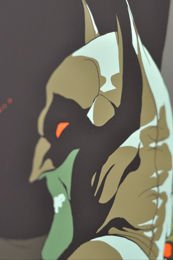 THE DARK KNIGHT RISES, Tomer Hanuka - French Paper Art Club