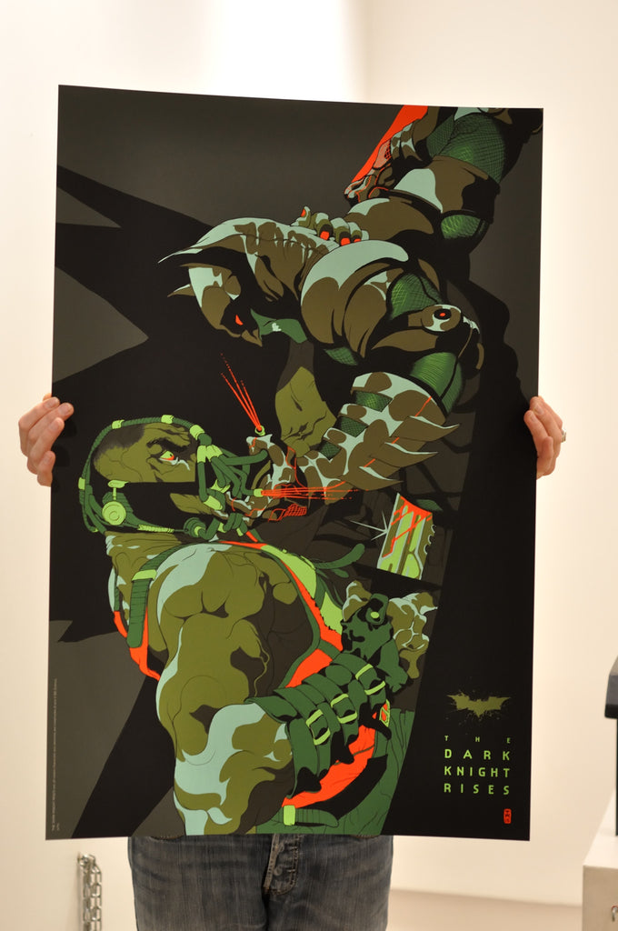 THE DARK KNIGHT RISES, Tomer Hanuka - French Paper Art Club