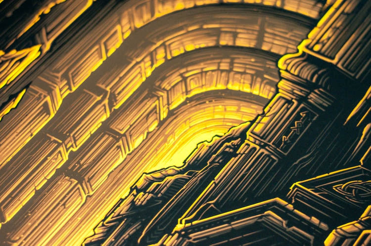 LA COMMUNAUTE DE L'ANNEAU (Le Seigneur des Anneaux), Dan Mumford - French Paper Art Club