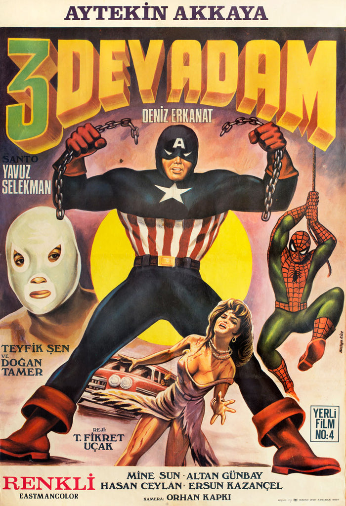 Captain America & Spiderman, Nanar Wars - French Paper Art Club