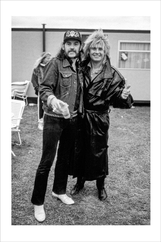 Lemmy (Motörhead) & Ozzy Osbourne, Donington 1986