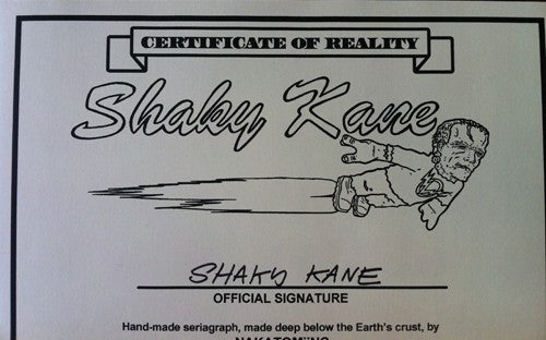 The Hateful Dead, Shaky Kane - French Paper Art Club