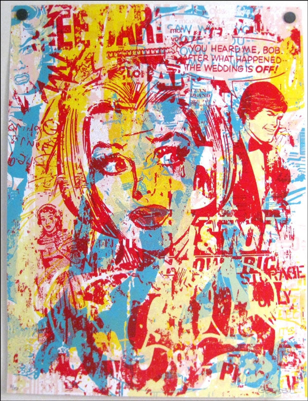 THE WEDDING IS OFF, Burlesque of North America - French Paper Art Club