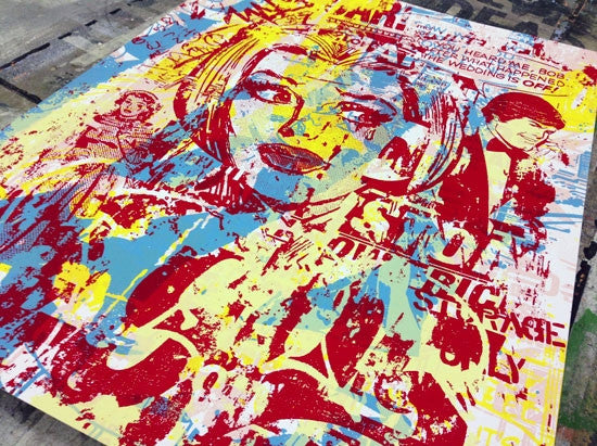 THE WEDDING IS OFF, Burlesque of North America - French Paper Art Club