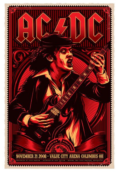 AC/DC (Columbus 2008), Ken Taylor - French Paper Art Club