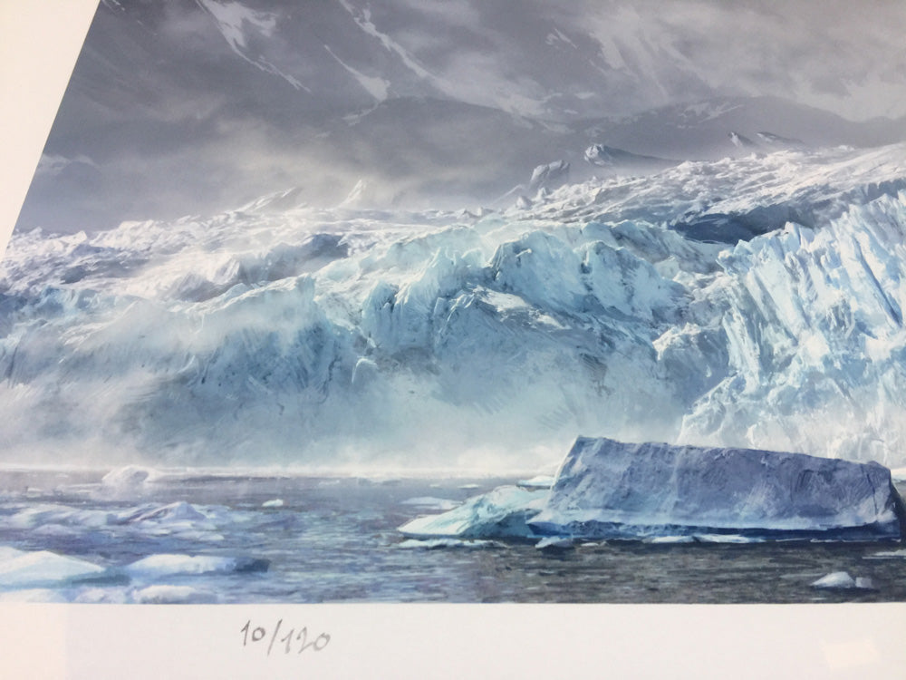 La grande barrière de glace, François Baranger - French Paper Art Club