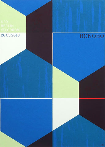 Bonobo (Berlin 2018), Rainbow - French Paper Art Club