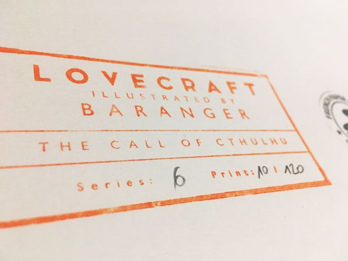 Cthulhu à la poursuite de l'Alert, François Baranger - French Paper Art Club