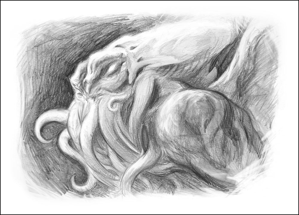 L'oeil de Cthulhu, François Baranger - French Paper Art Club