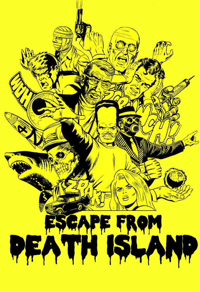 Escape from Death Island, Mr Garcin - French Paper Art Club