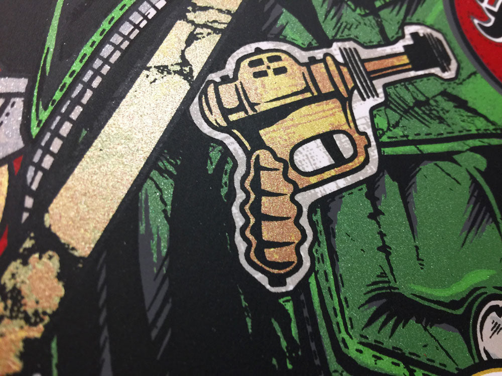 Foo Fighters (Dublin 2019), Rhys Cooper - French Paper Art Club