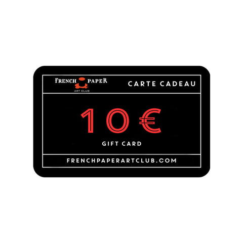 Carte Cadeau 10€