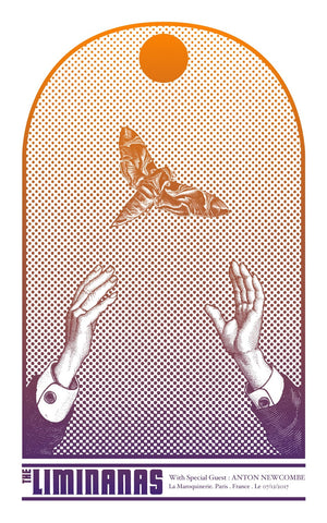 The Liminanas (Paris 2017), Cyrille Rousseau - French Paper Art Club