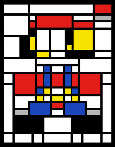 Composition 1 UP, Steve Dressler - French Paper Art Club