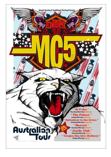 MC5 (Australian Tour 2004), Rhys Cooper - French Paper Art Club