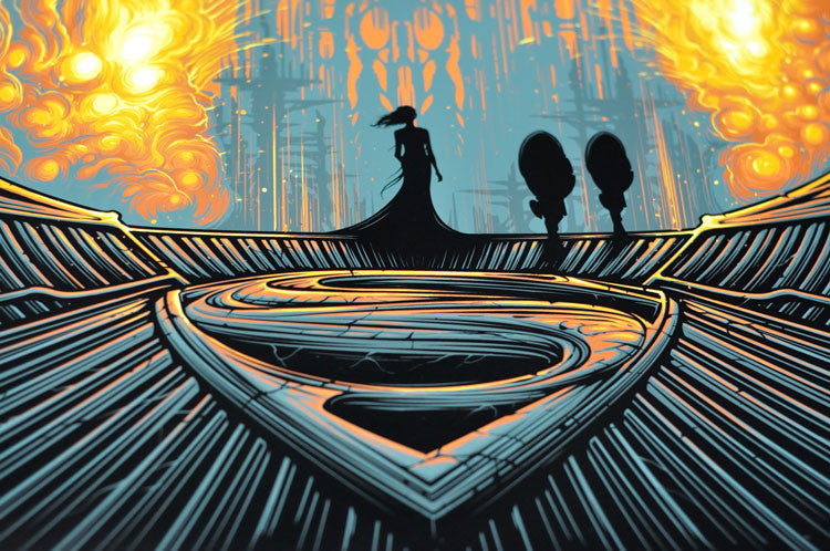 Man Of Steel, Dan Mumford - French Paper Art Club