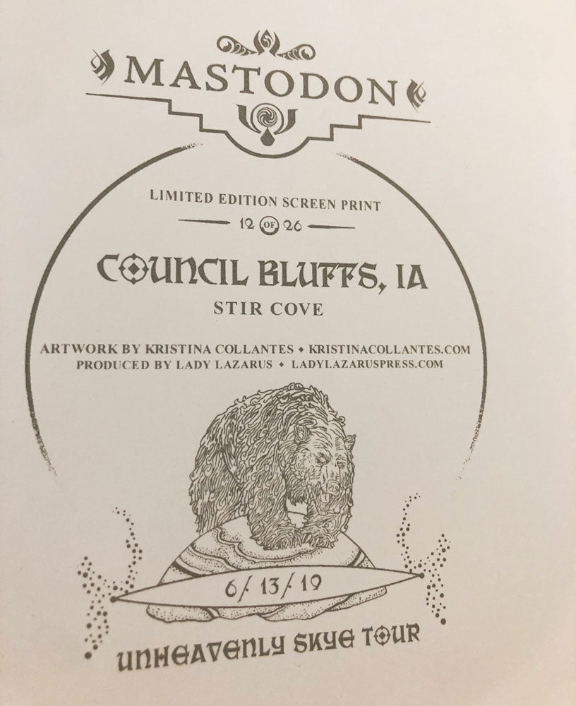 Mastodon (Council Bluffs, 2019)