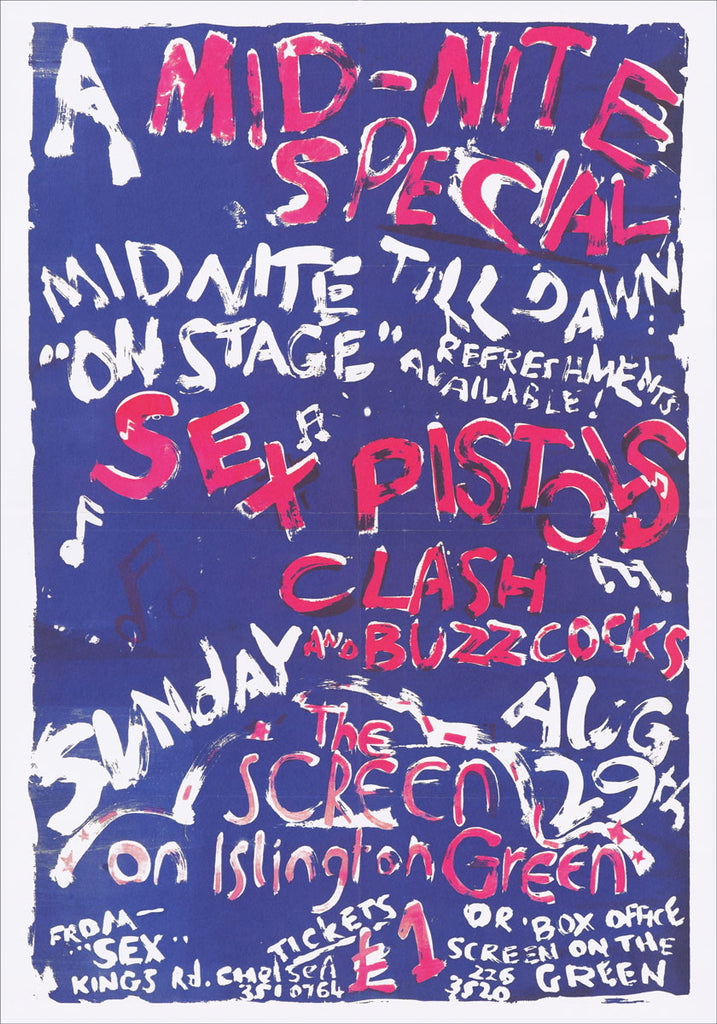 Sex Pistols / The Clash / Buzzcocks : Midnight Special 1976