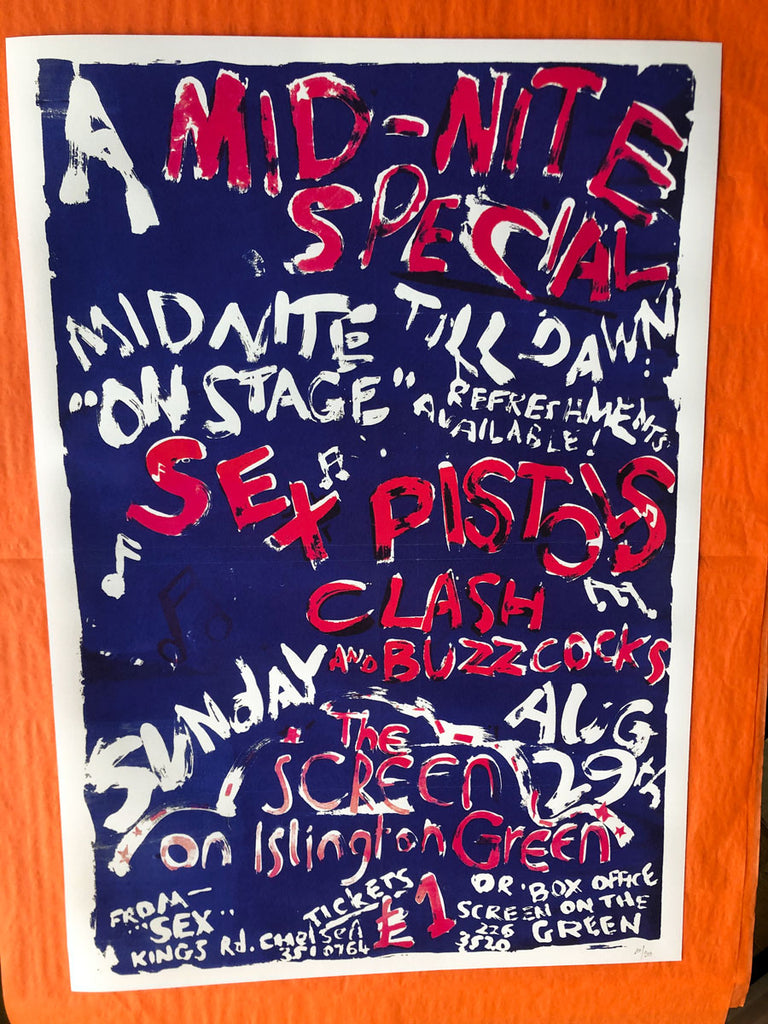 Sex Pistols / The Clash / Buzzcocks : Midnight Special 1976