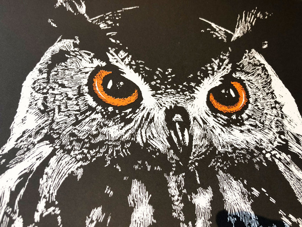 Owl of Death (Orange Variant)