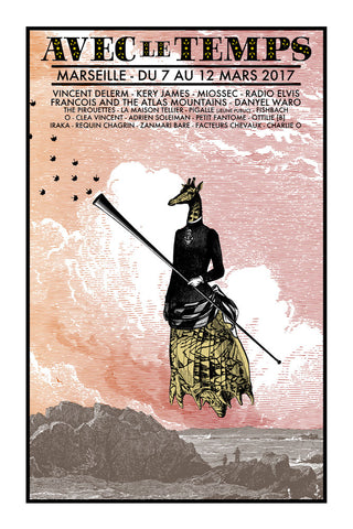 Festival Avec le Temps II (Marseille 2017), Cyrille Rousseau - French Paper Art Club