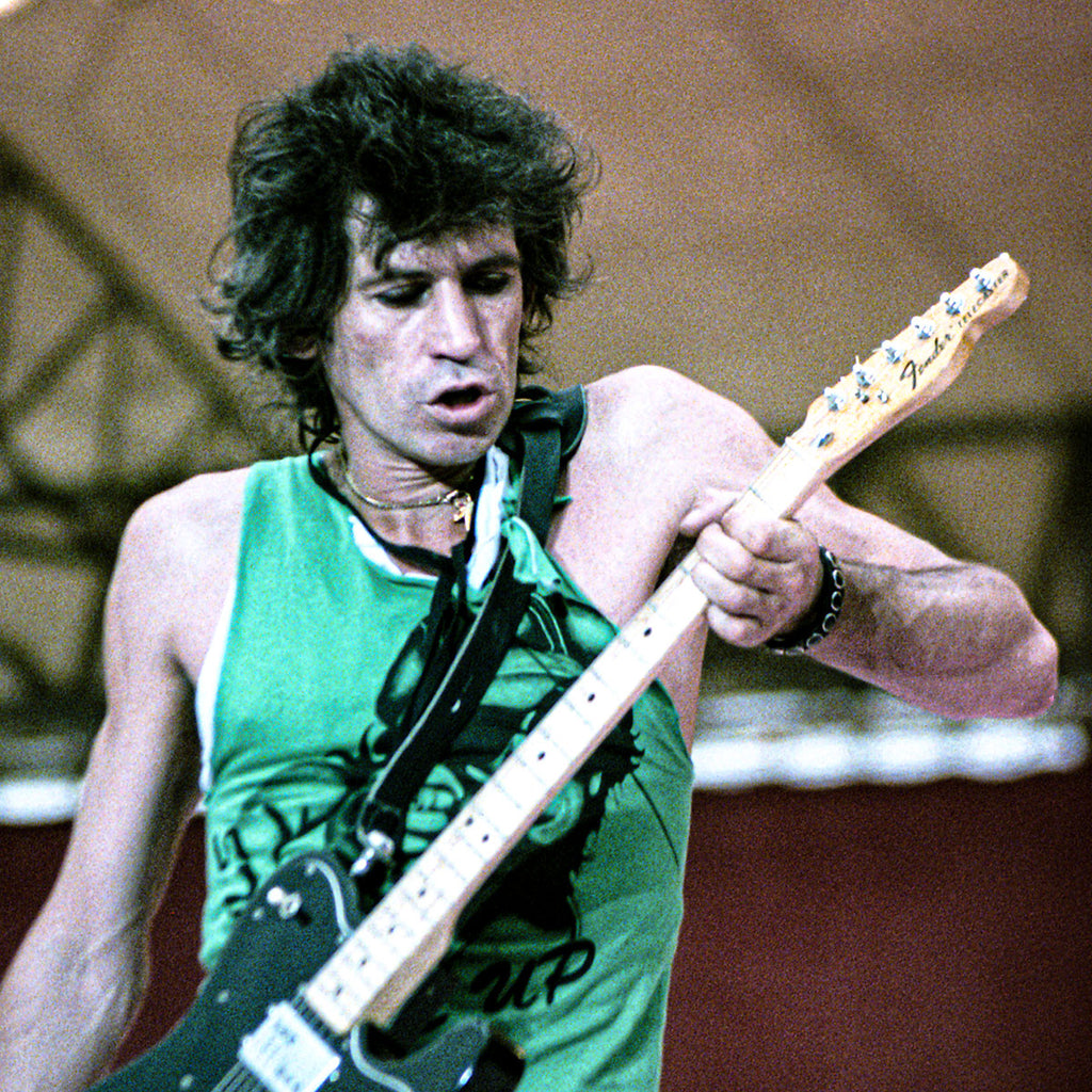 Keith Richards (The Rolling Stones) Paris 1982