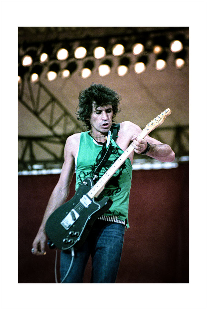Keith Richards (The Rolling Stones) Paris 1982