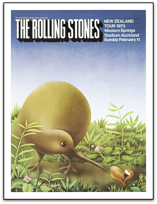 The Rolling Stones (NZ, 1973), Ian McCausland - French Paper Art Club